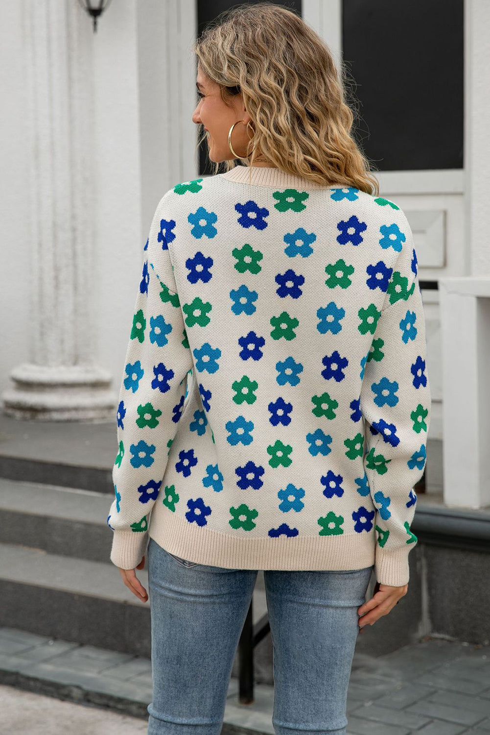 cute flower sweater