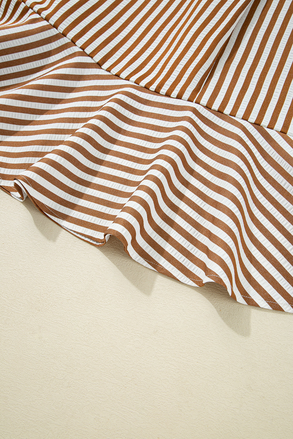 striped shirt dress