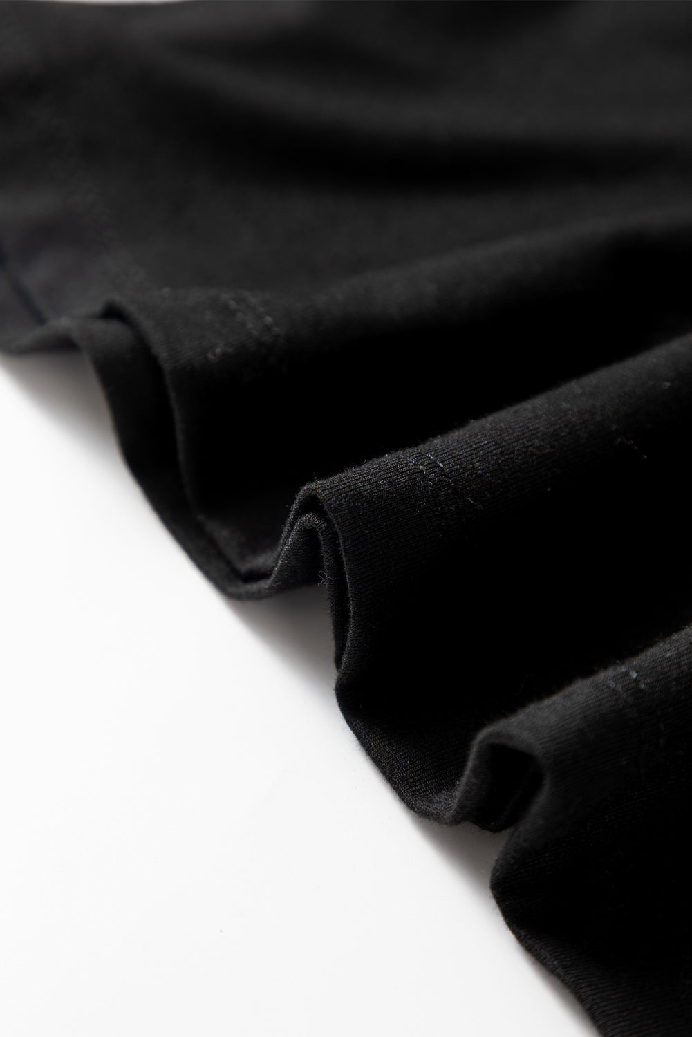 black long sleeve top