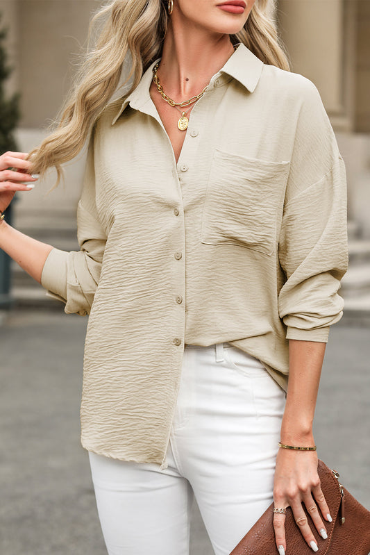 pure color shirt