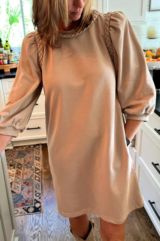 sweatshirt mini dress