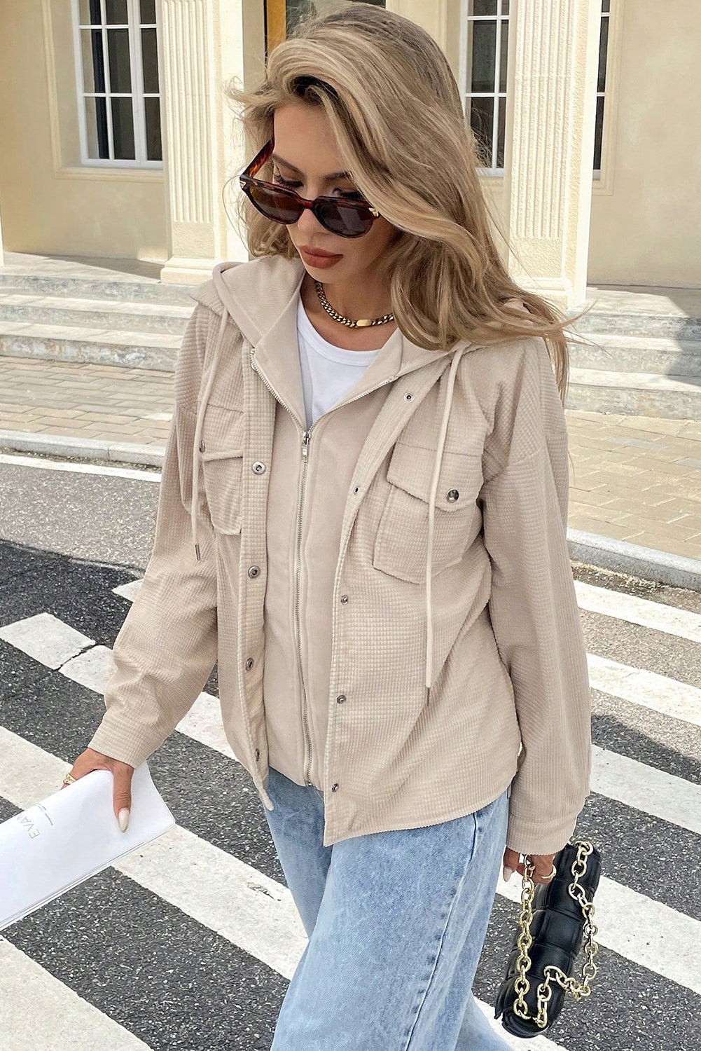 textured jacket