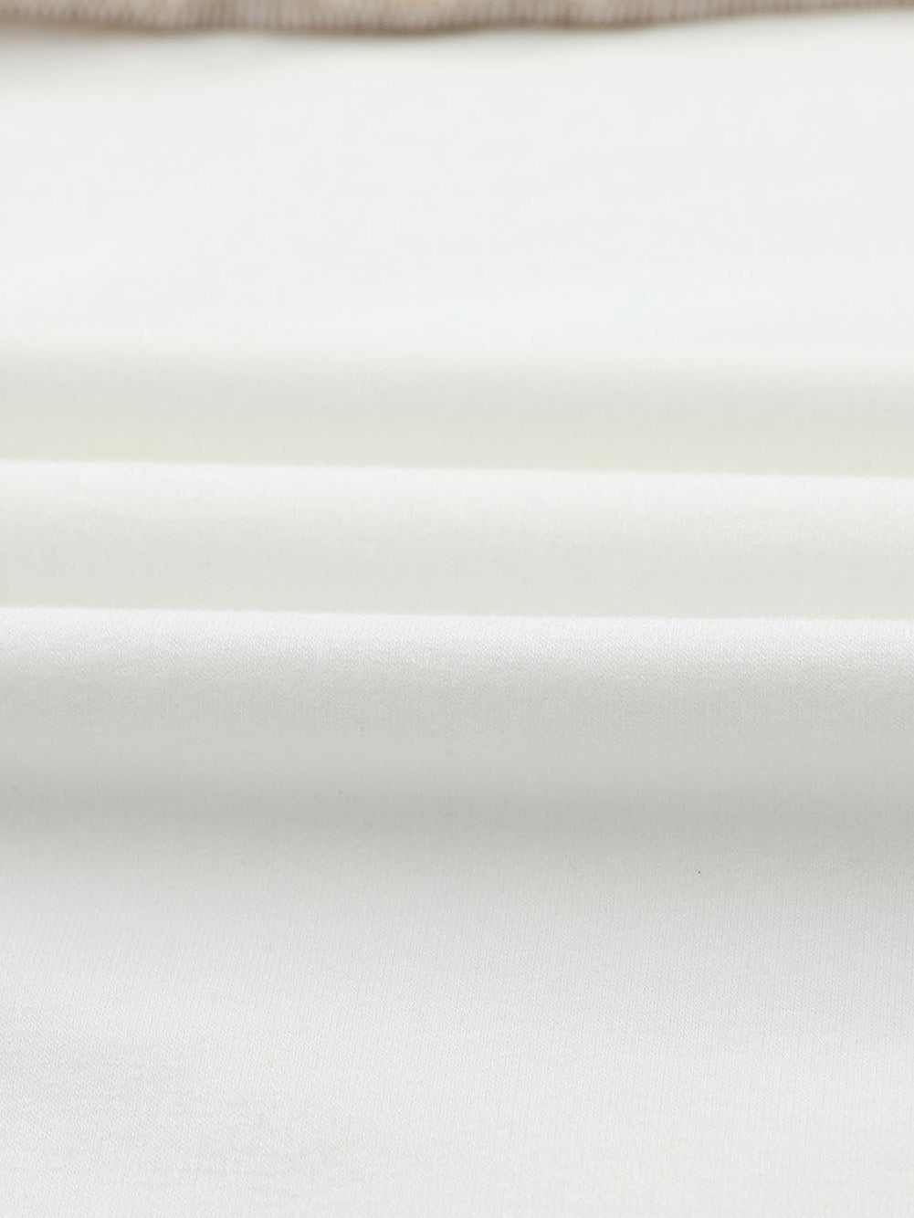 Khaki Patchwork Color Block Knit Top