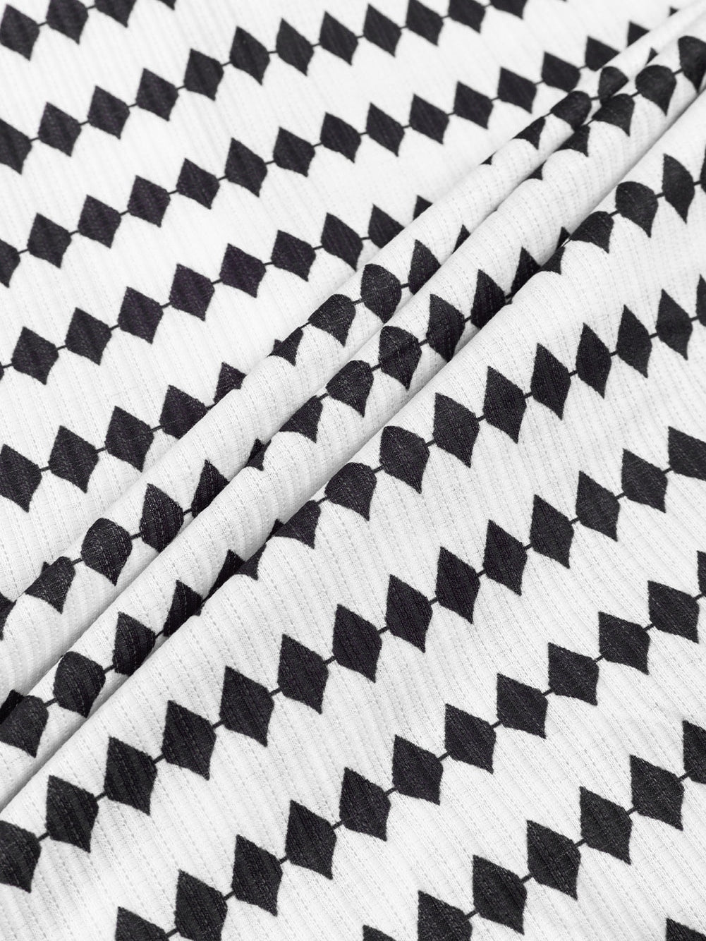 Knitted Striped Henley Oversized Hooded Hoodie