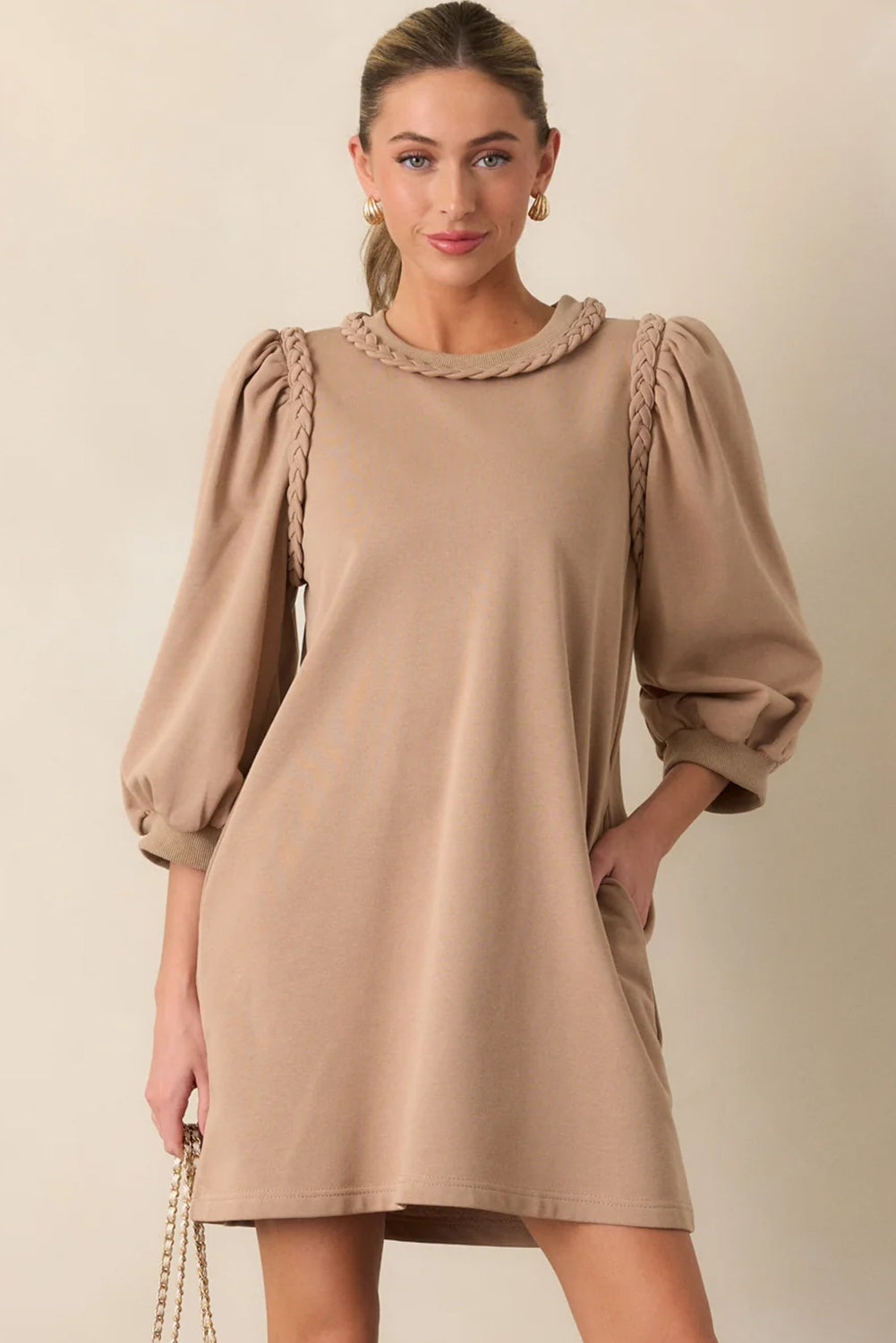 sweatshirt mini dress