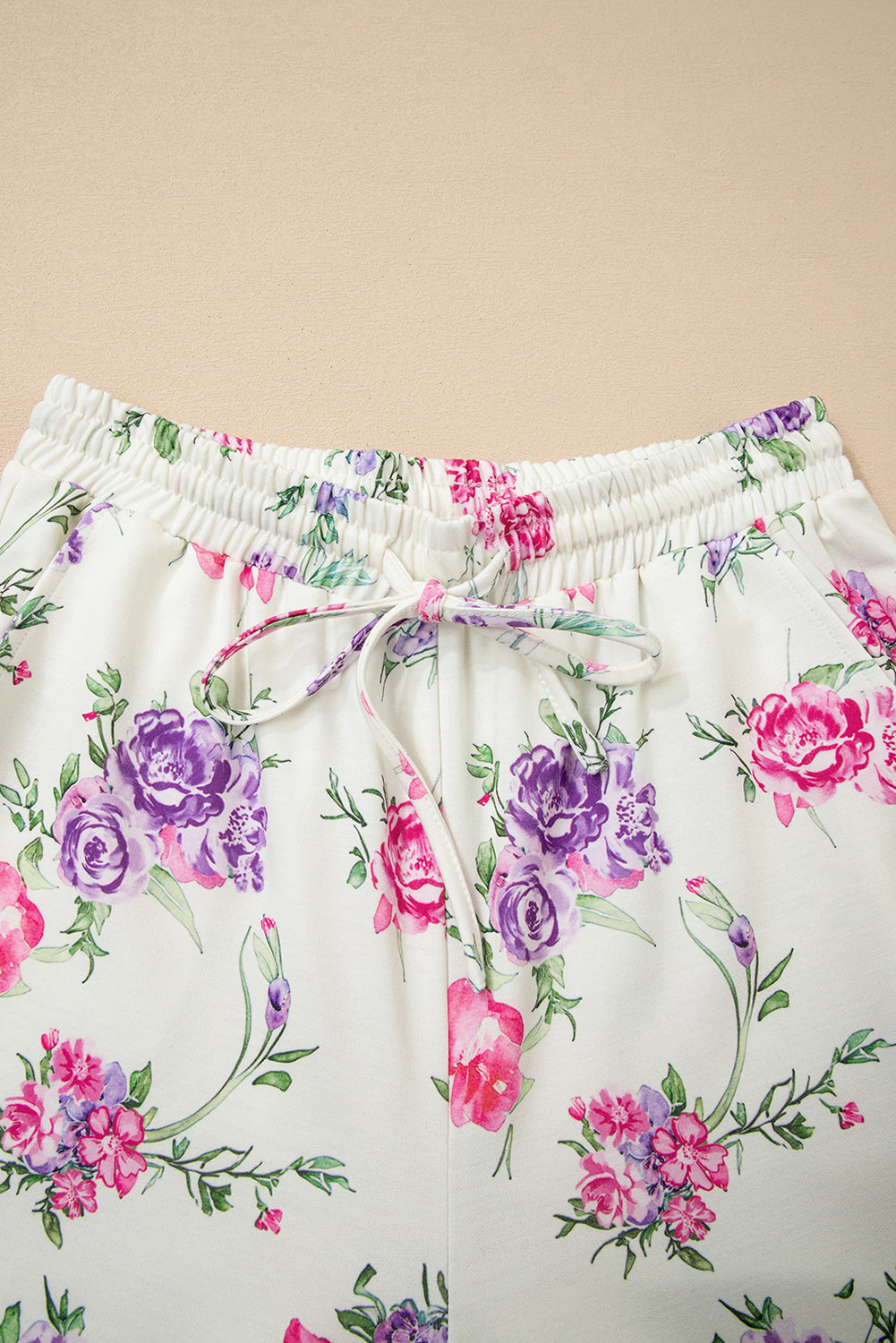 floral print lounge set