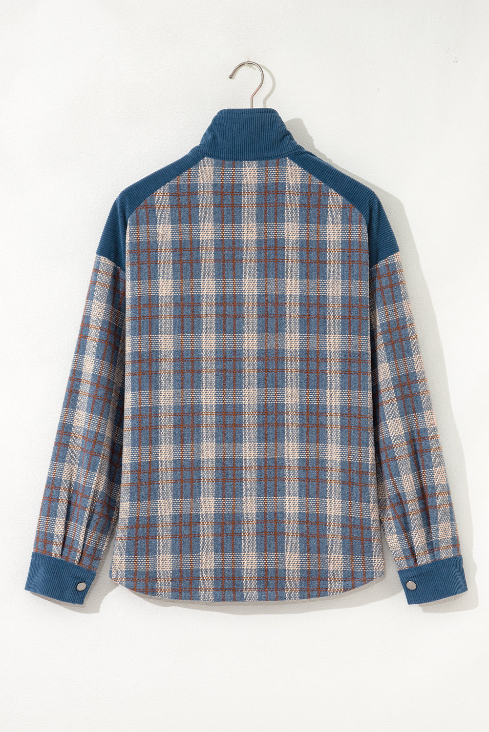 plaid corduroy jacket