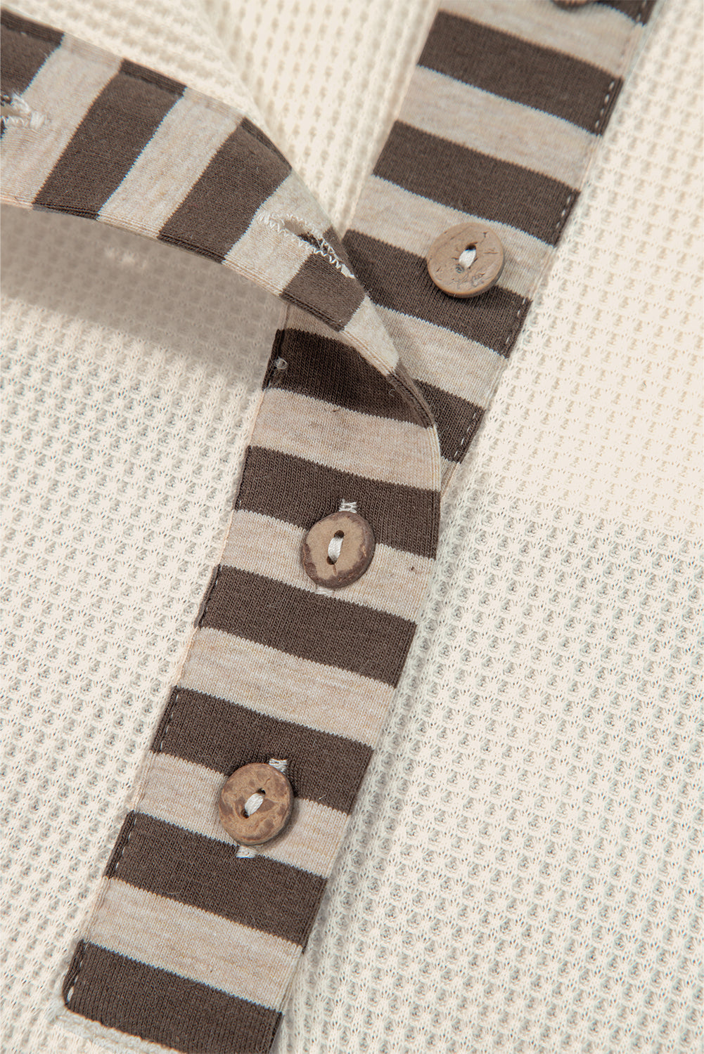 waffle long sleeve top