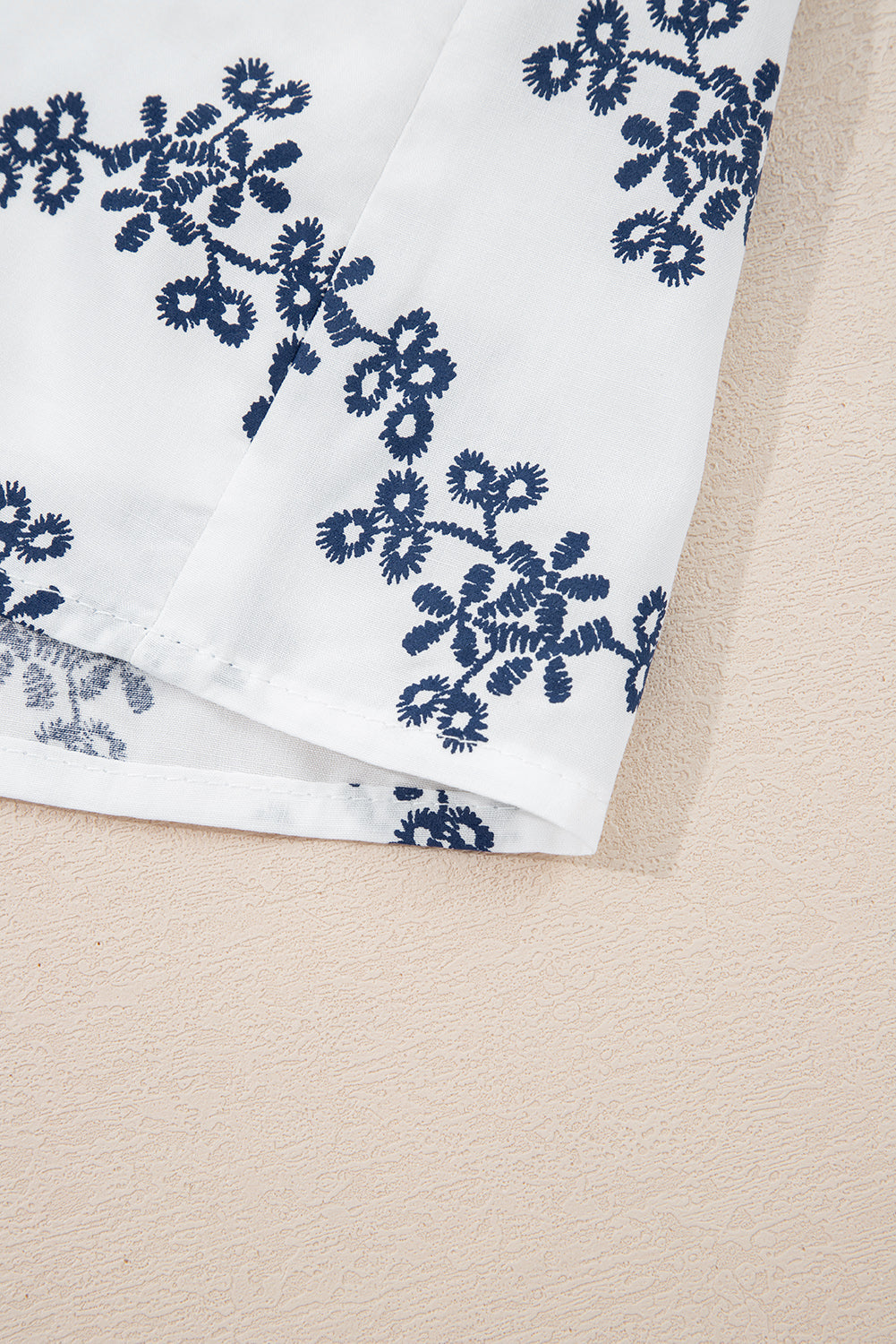 lace patchwork blouse