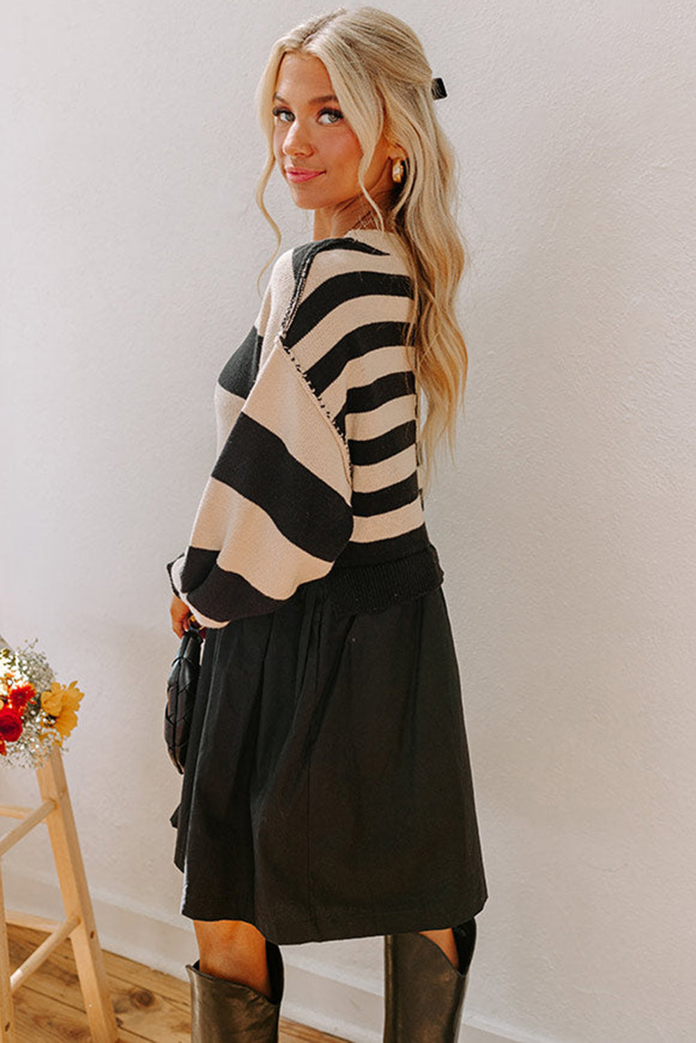 two in one sweater dress