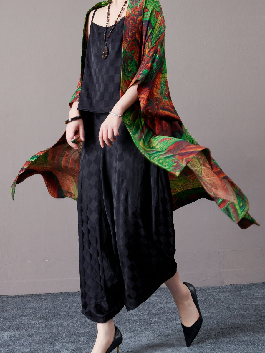 Bohemian Patchwork Kimono Jacket