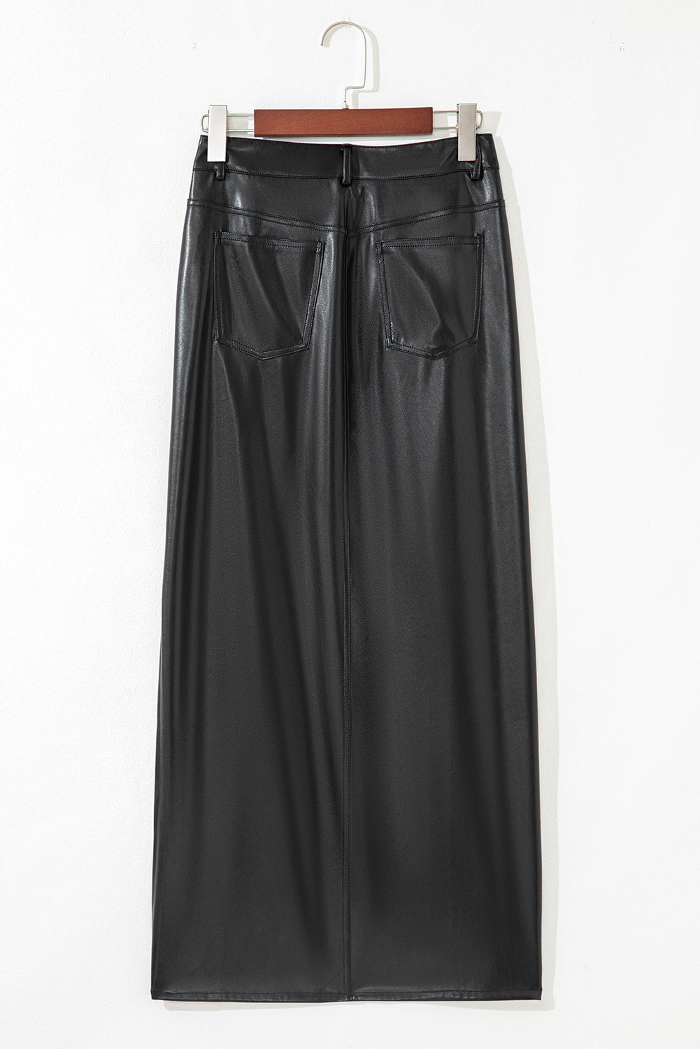 black maxi skirt