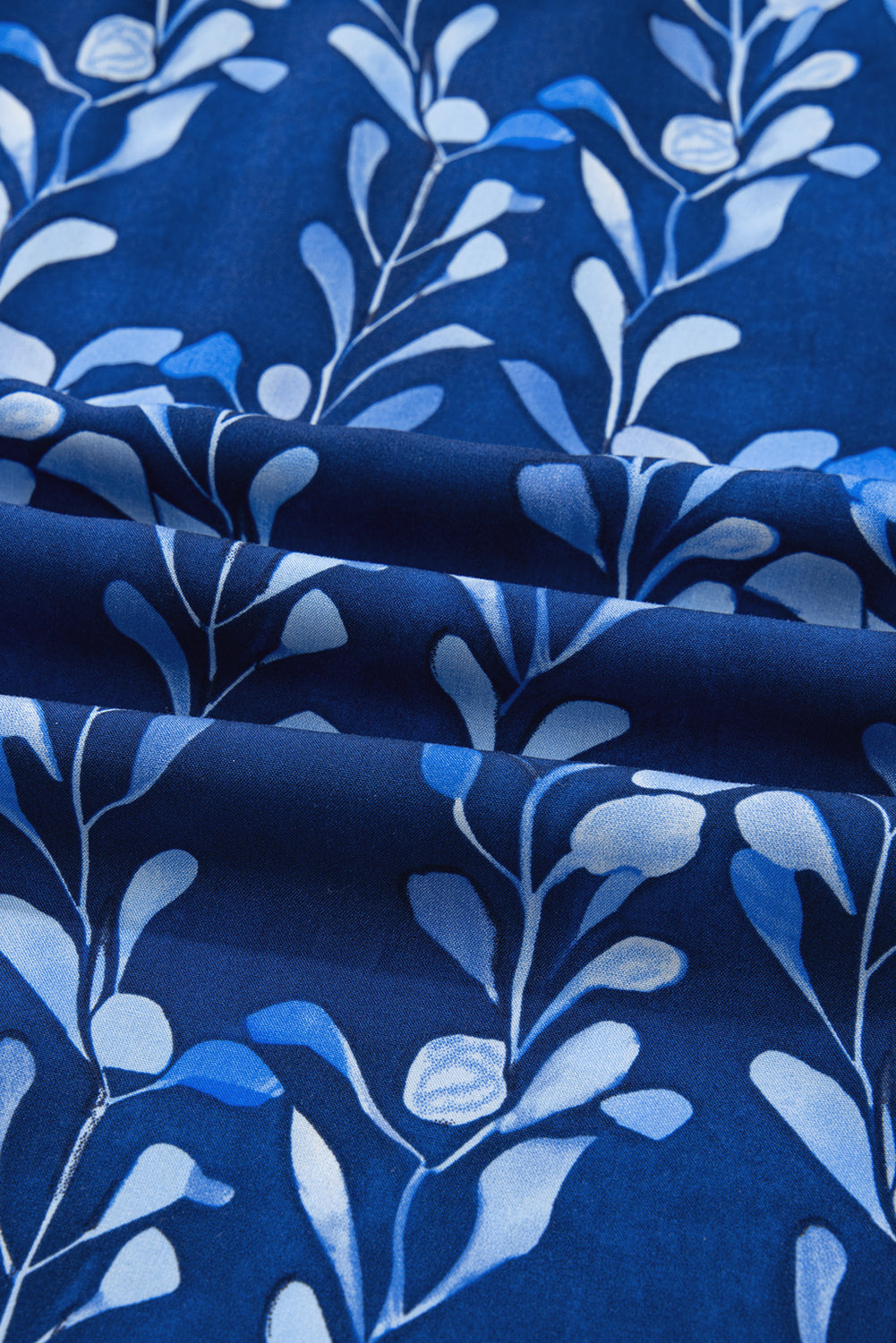 botanical print blouse