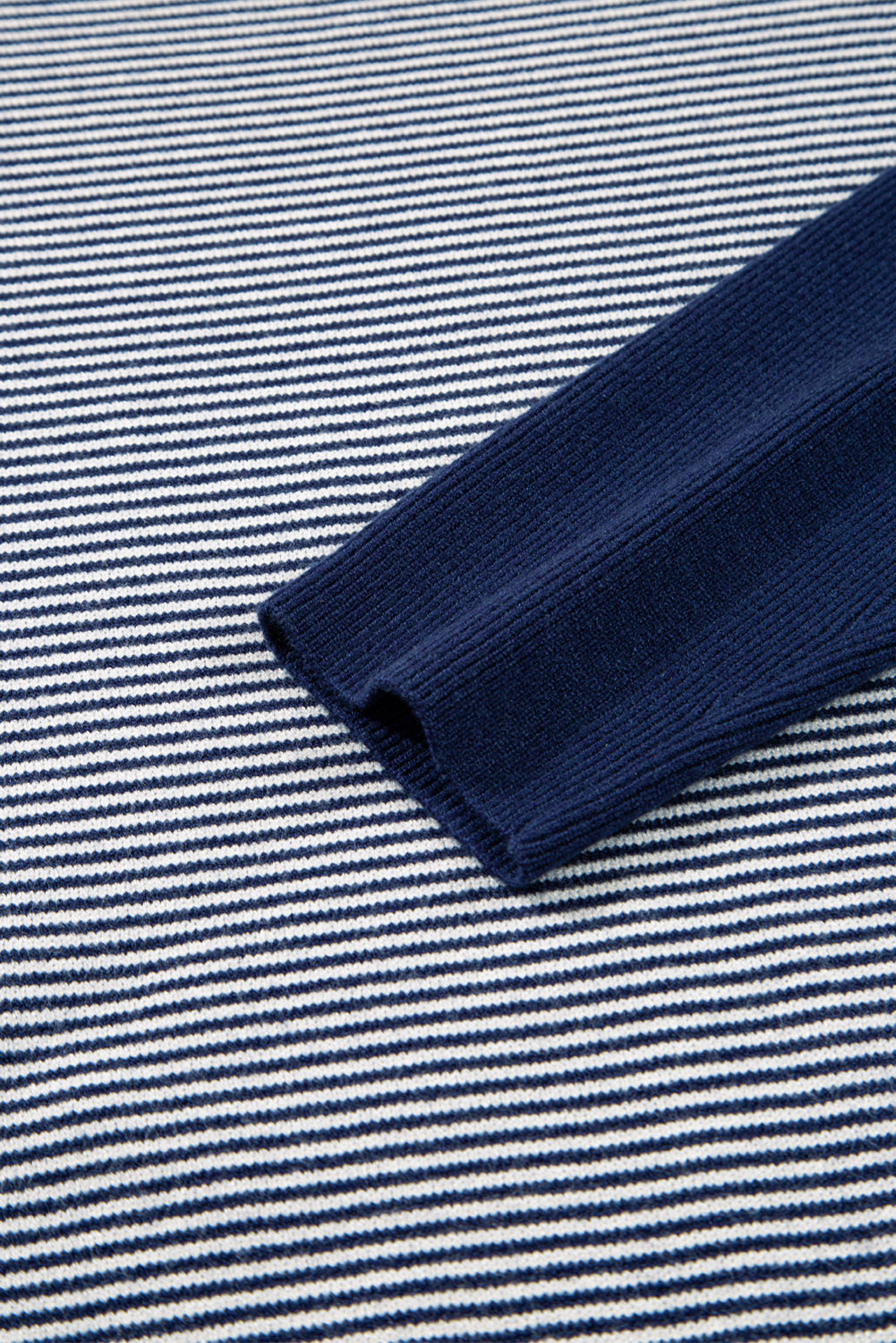 color block knit sweater