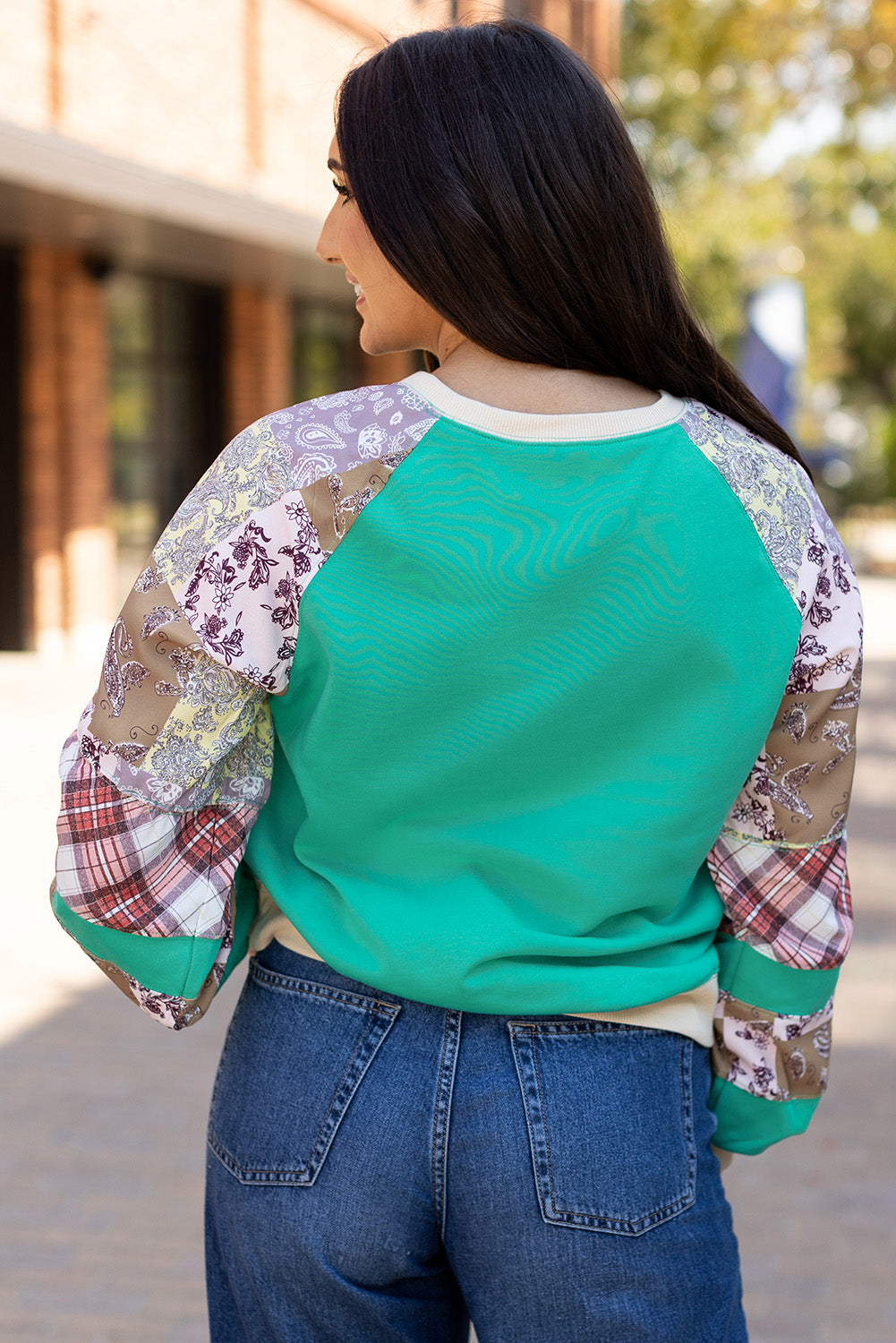 raglan top womens