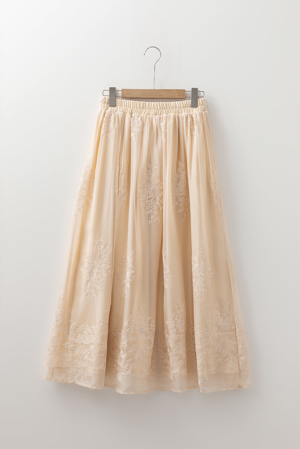 lace mesh skirt