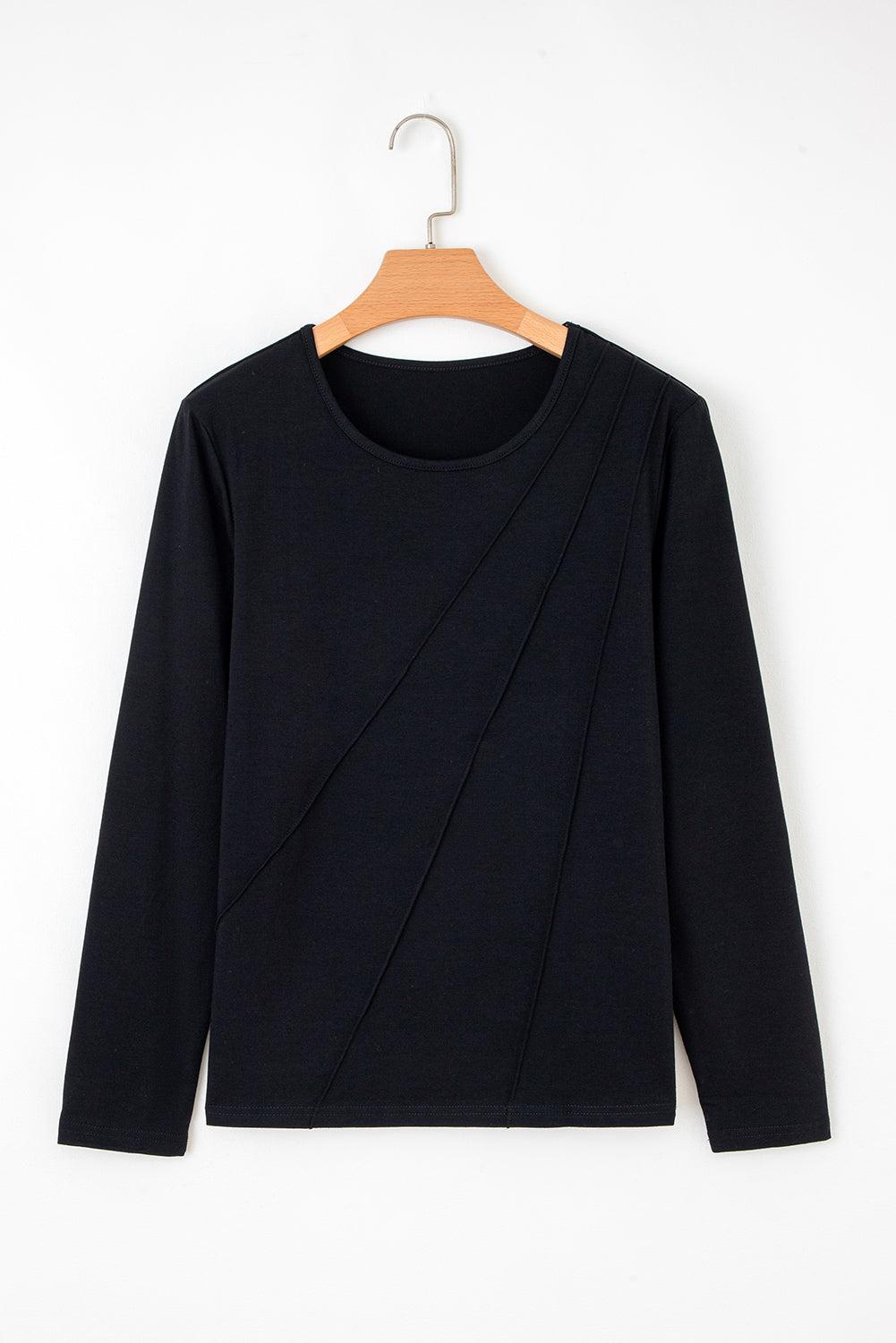 black long sleeve top