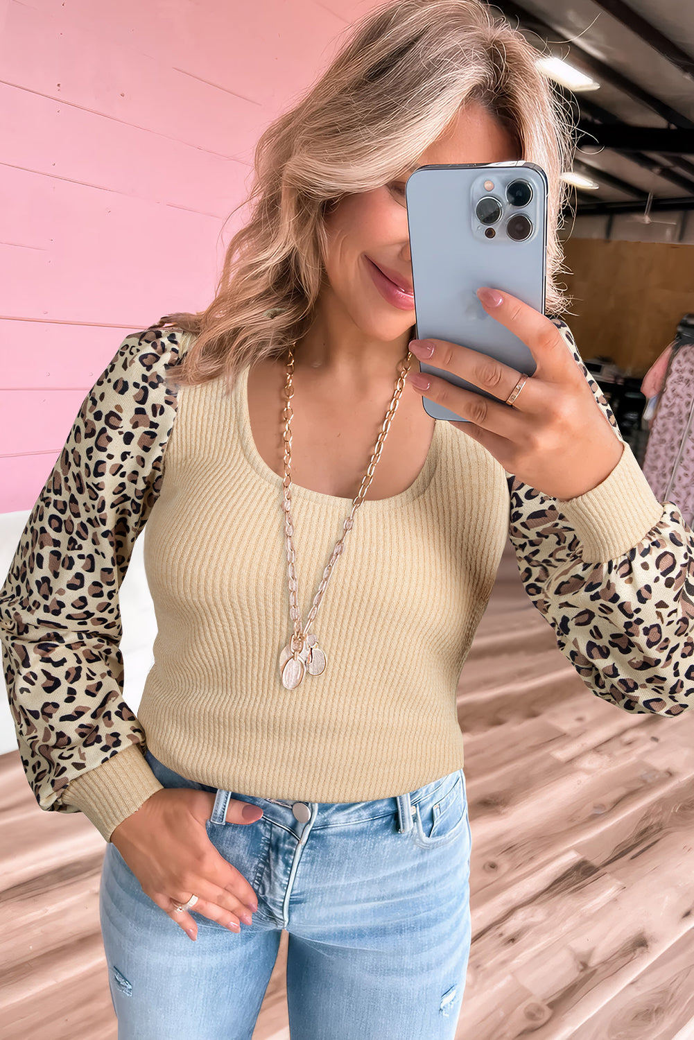 ribbed knit top