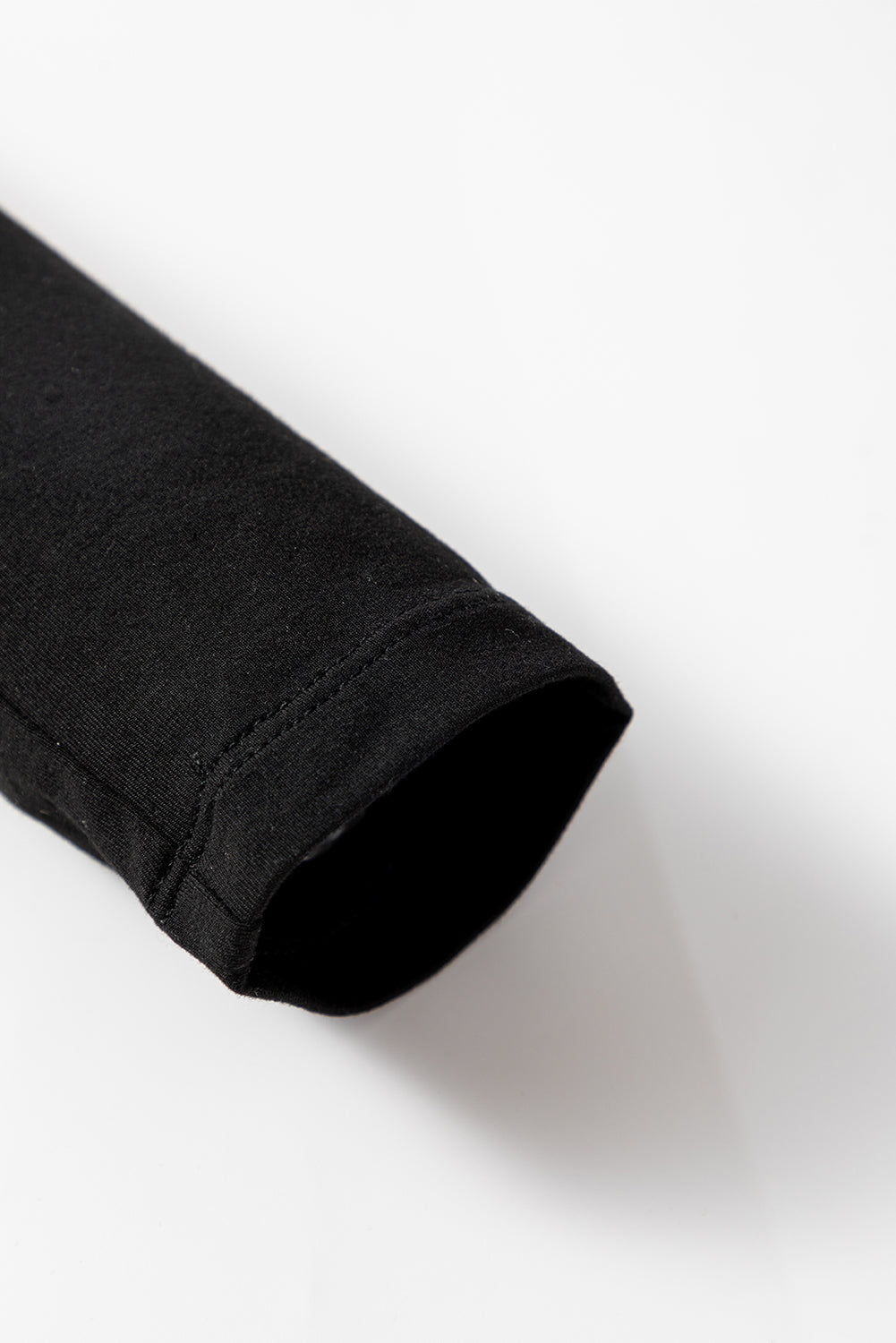 black long sleeve top