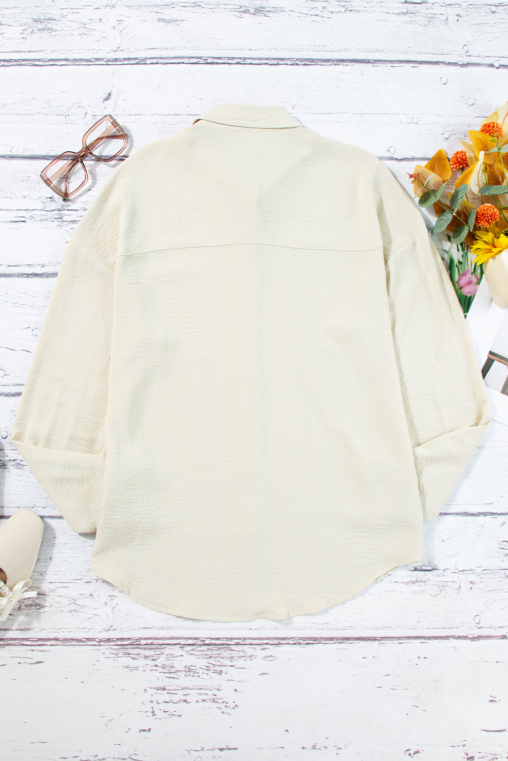 pure color shirt