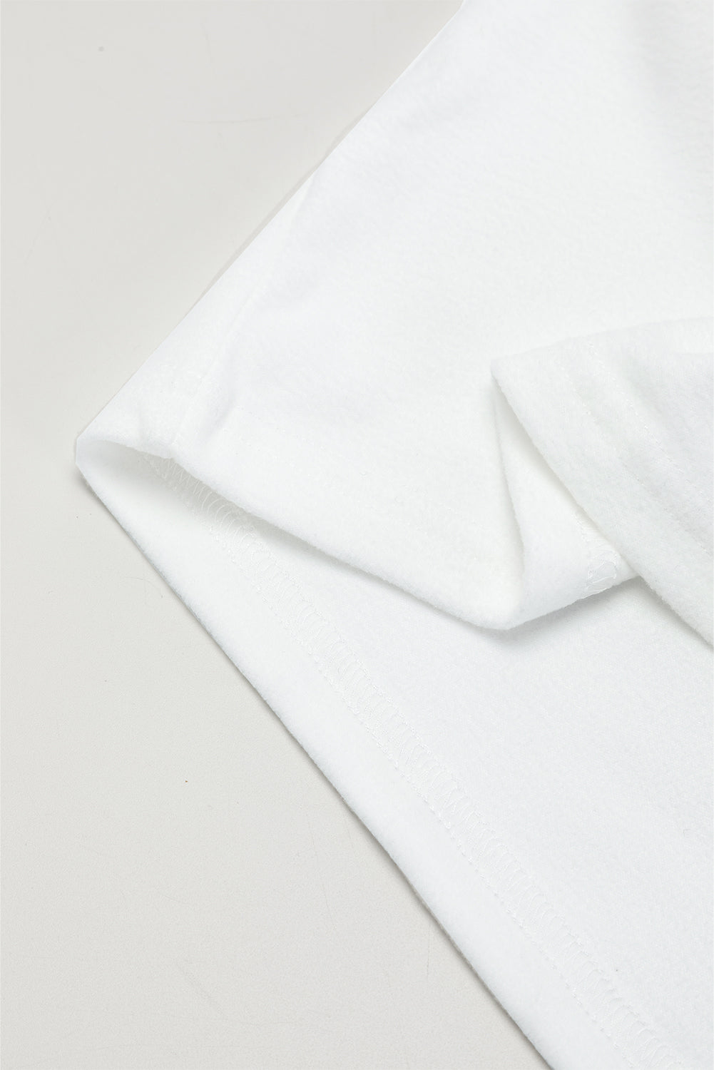 V Neck Irregular Mesh Panel Mini Dress