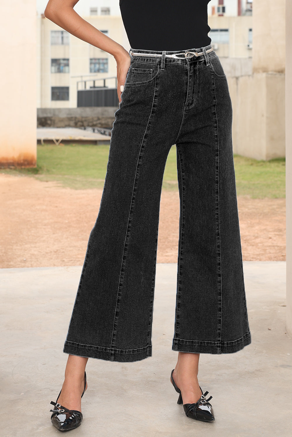 ankle length jeans