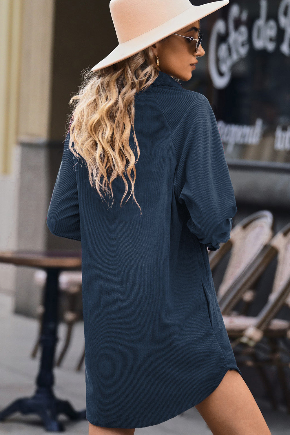 corduroy shirt dress
