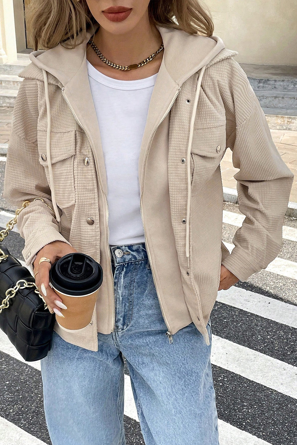 textured jacket