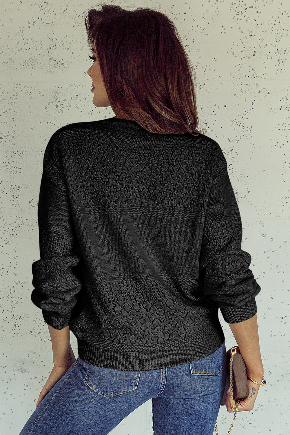 Drop Shoulder Sweater