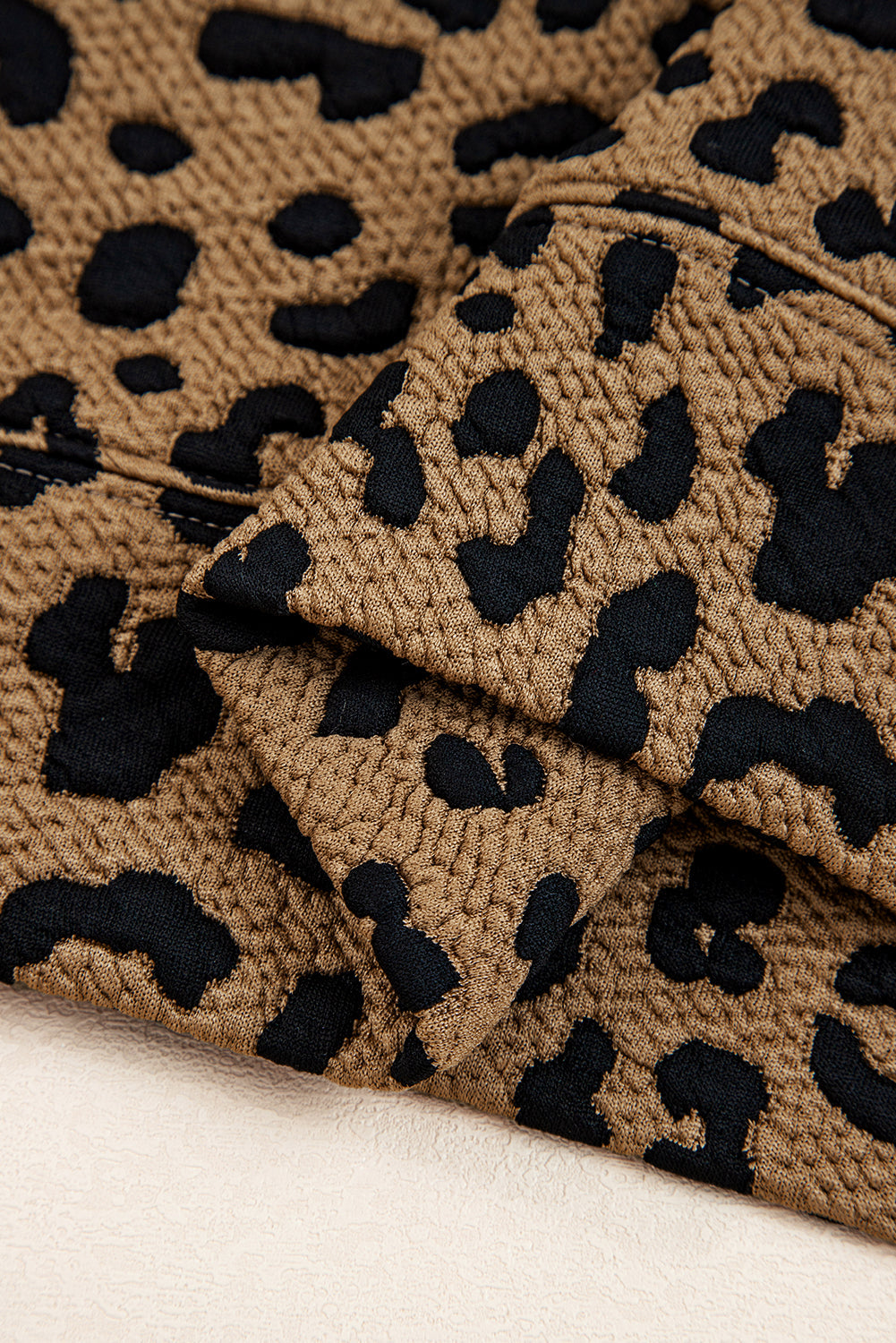 leopard print sweatshirt