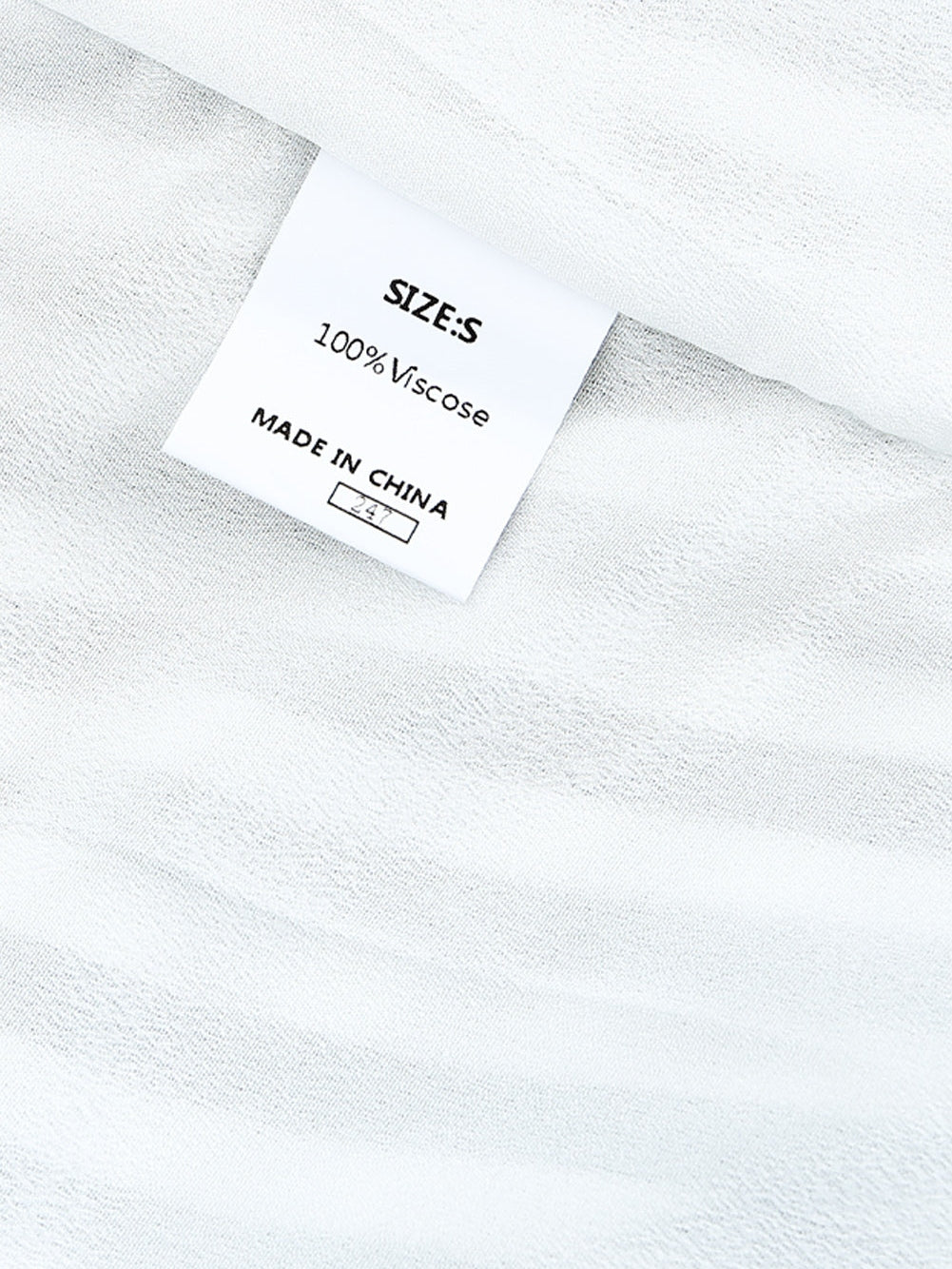 Check Print Buttons Lace-Up Shirt Dress