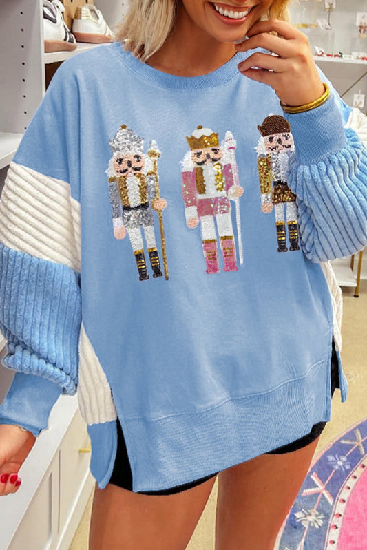christmas graphic sweatshirt