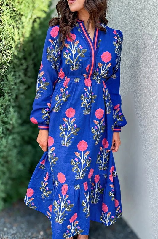 floral print midi dress