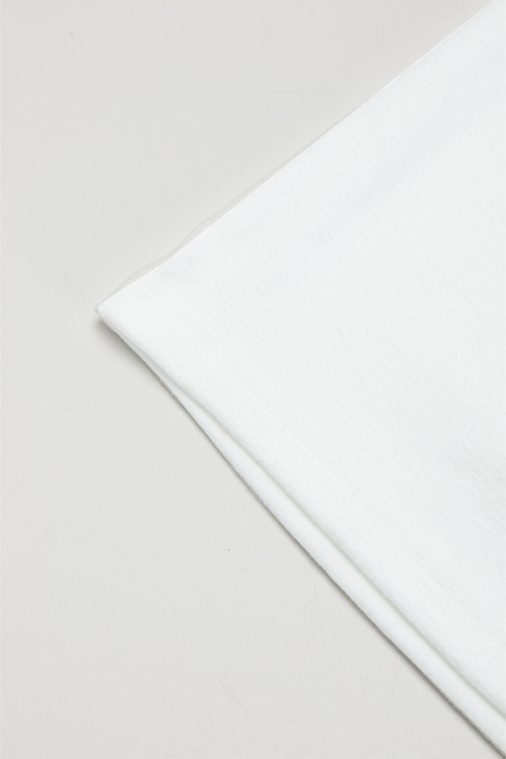 V Neck Irregular Mesh Panel Mini Dress