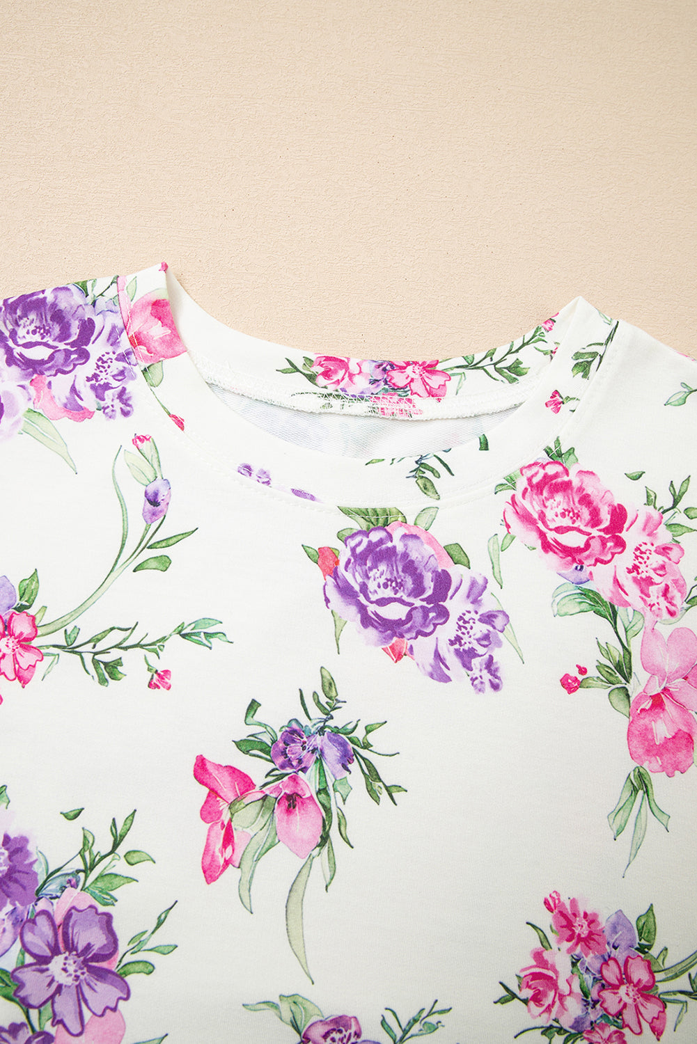 floral print lounge set
