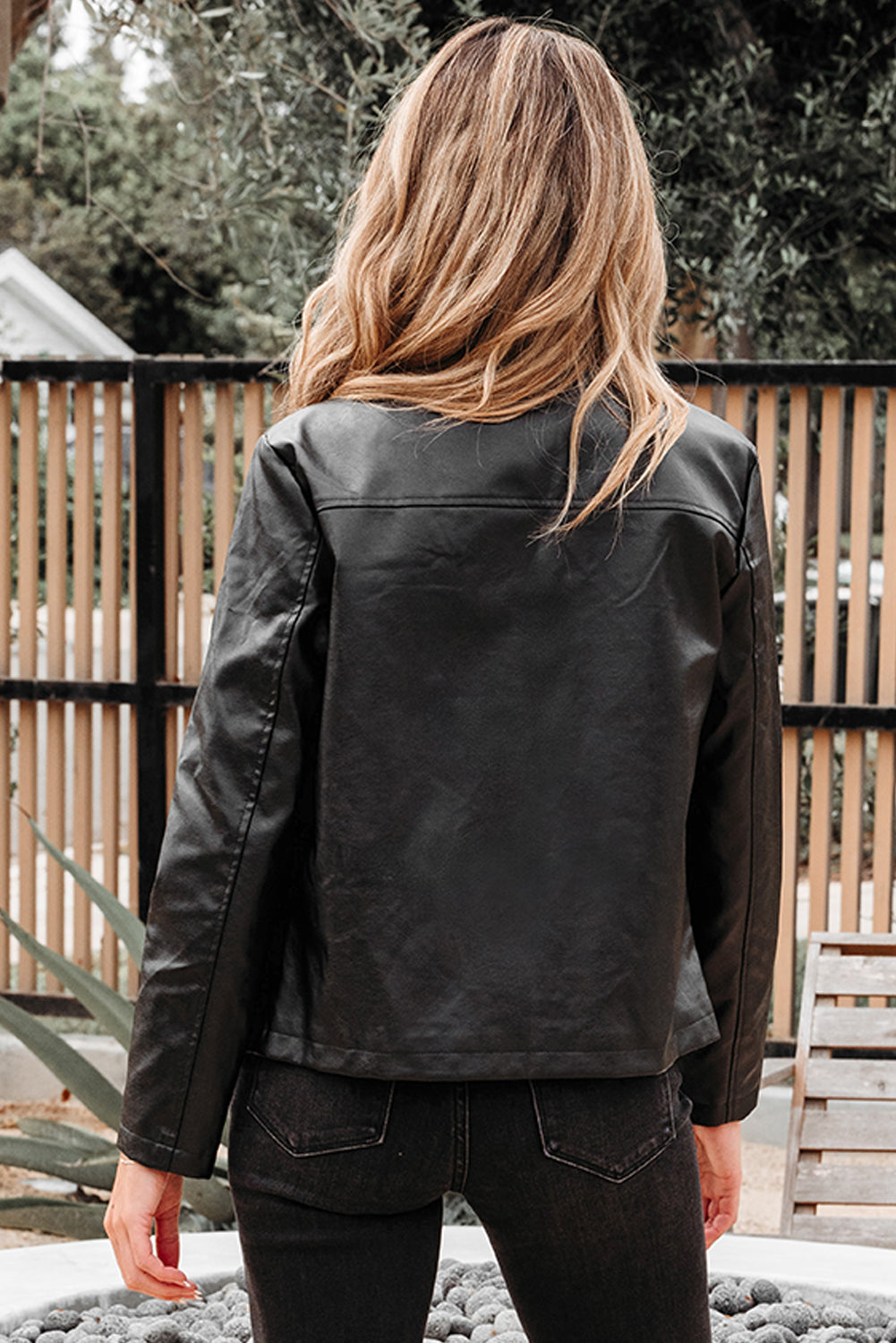 black boxy jacket