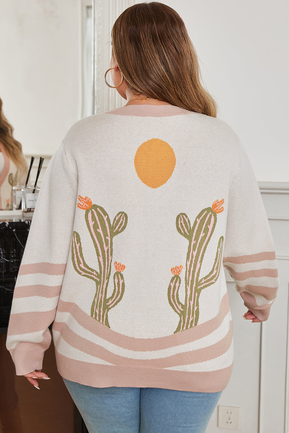 plus size sweater cardigan
