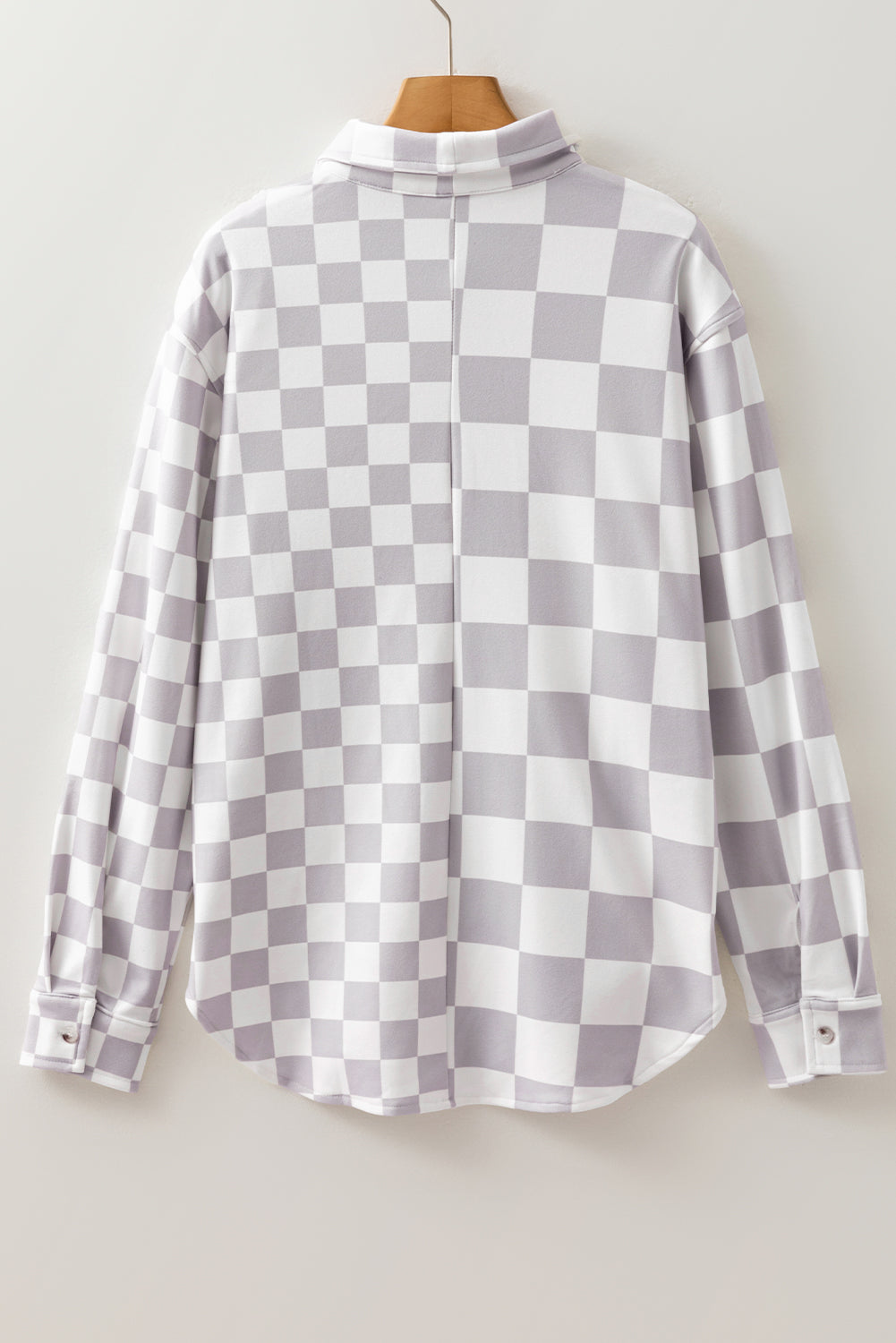 checkerboard shacket