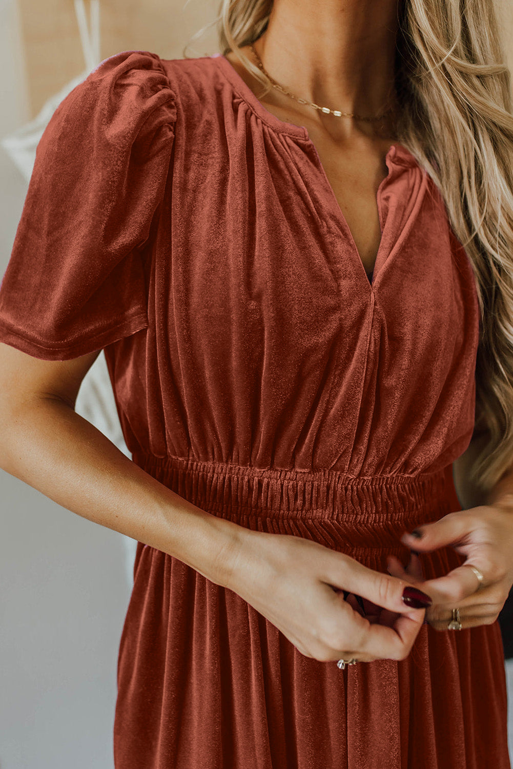 velvet shirt dress