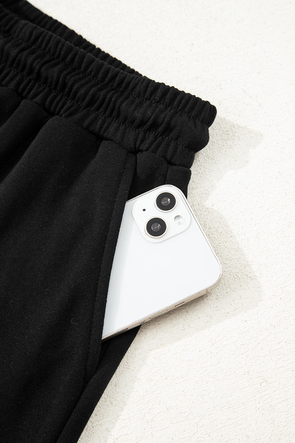 varsity sweatshirt short set