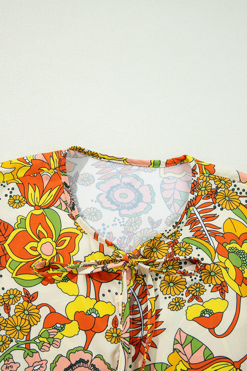 floral mini dress
