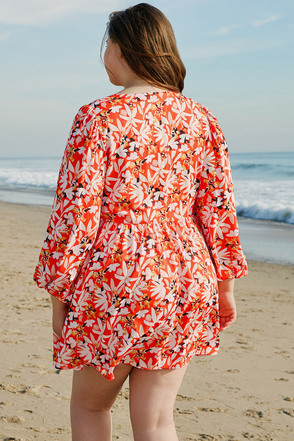 womens plus size floral dresses