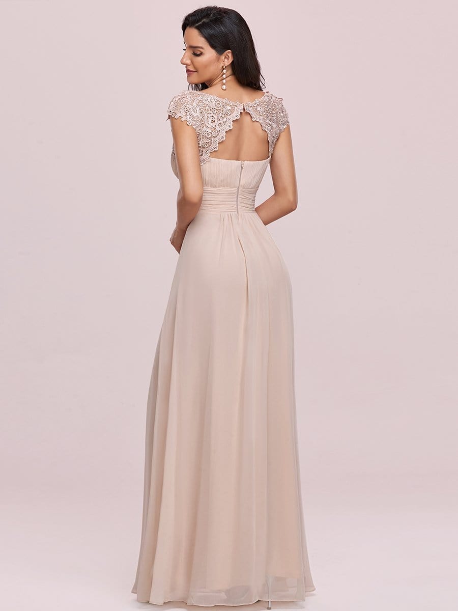 Lacey Chiffon Evening Party Gowns - Top Sellers
