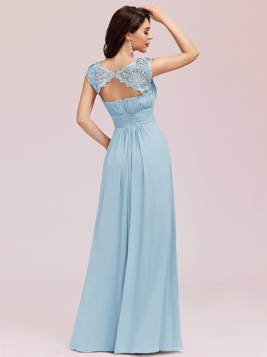 Lacey Chiffon Evening Party Gowns - Top Sellers