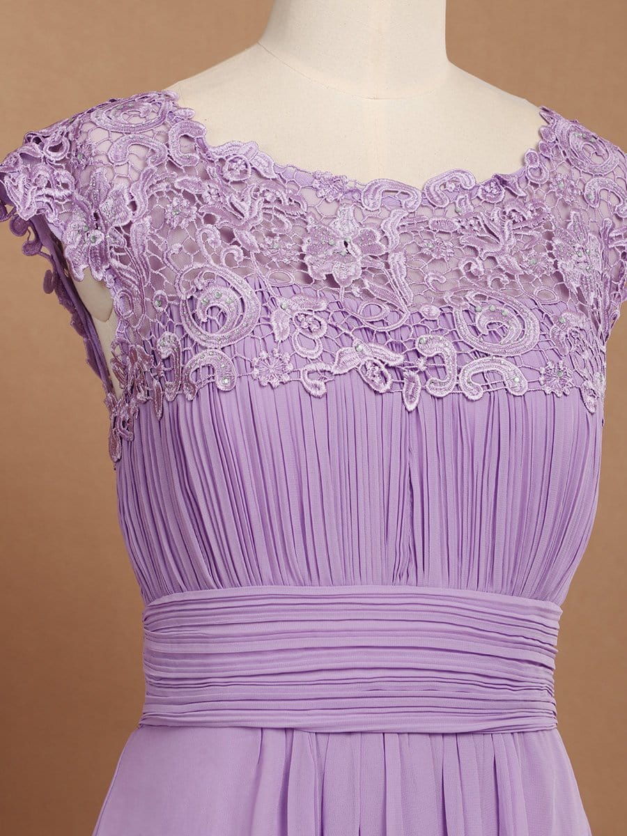 Lacey Chiffon Evening Party Gowns - Top Sellers