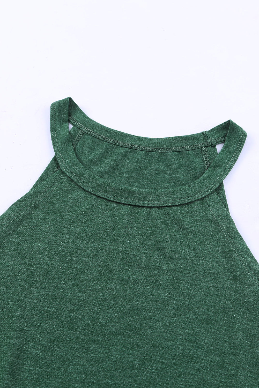 Knitted Halter Neck Tank Top for Women