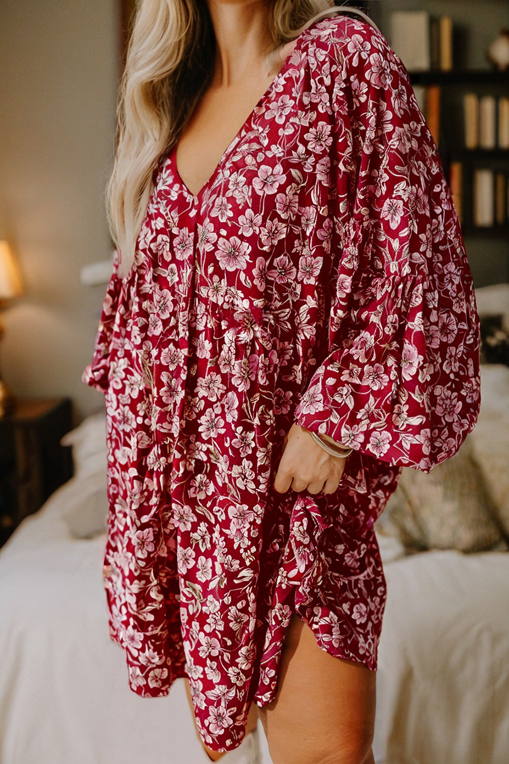 plus size floral dress