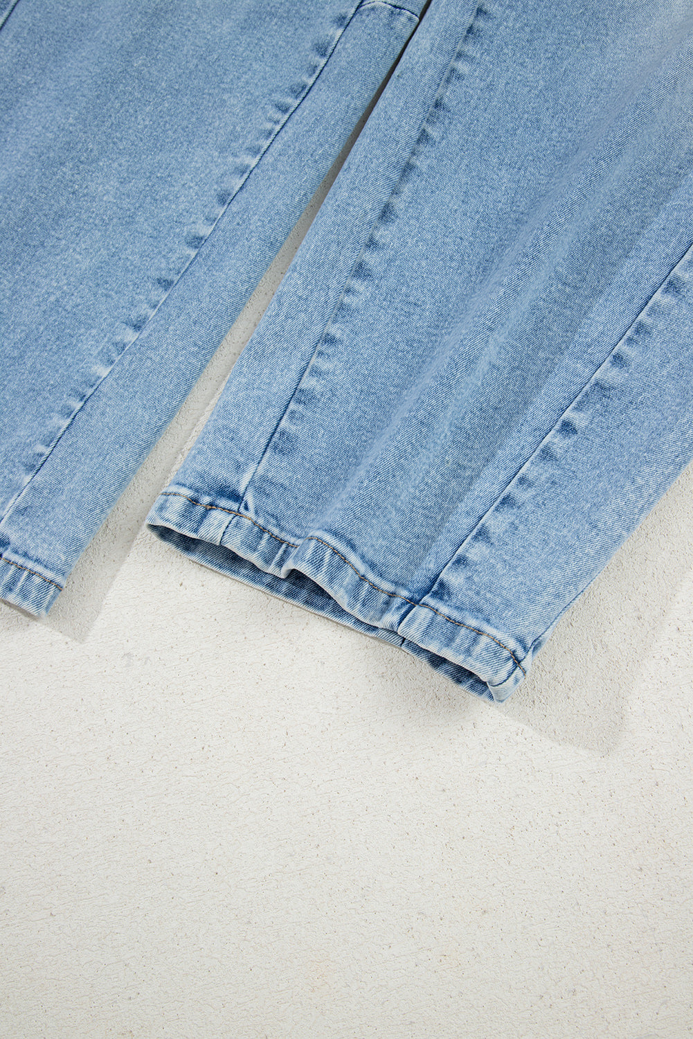 flower patched jeans