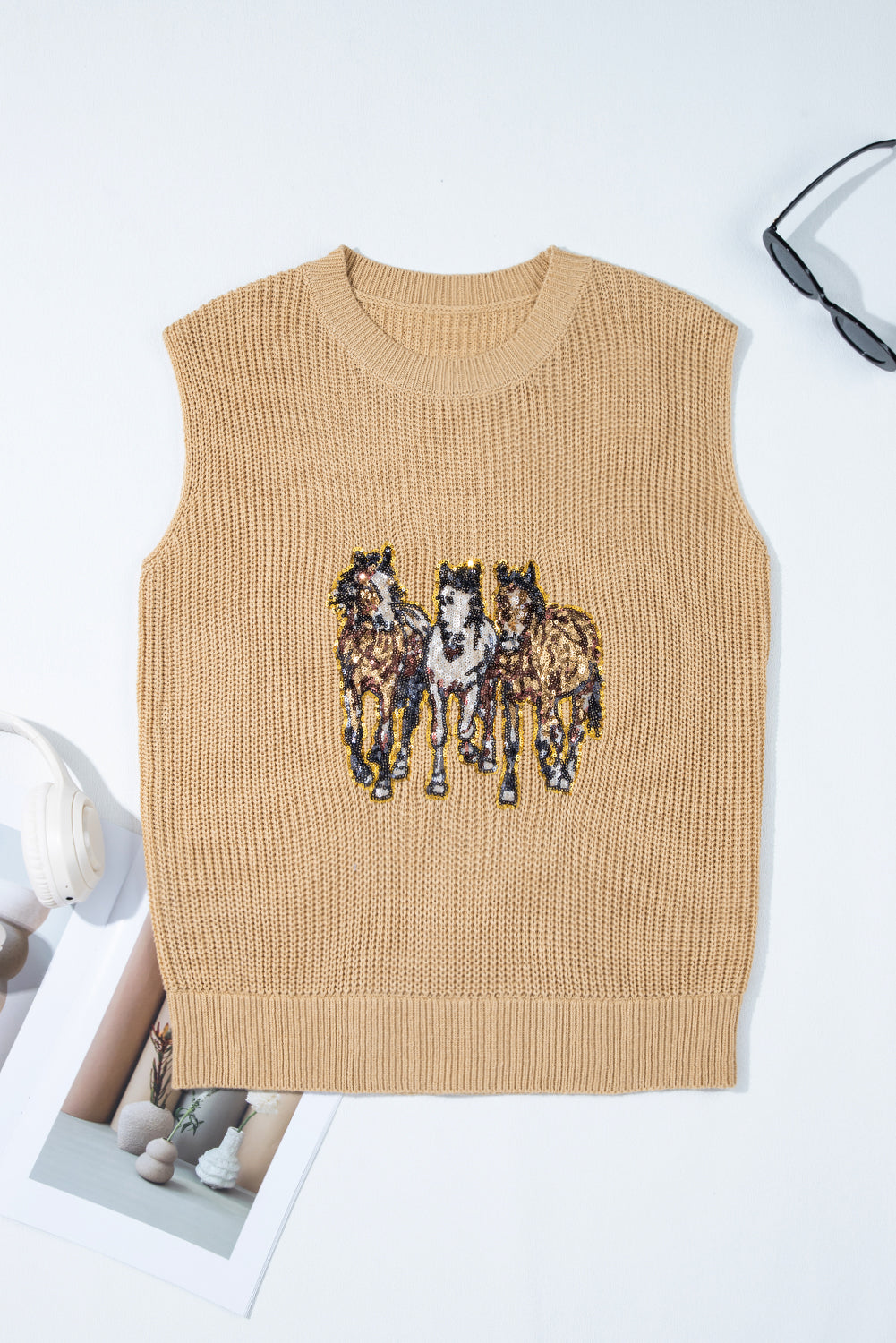 knitwear vest