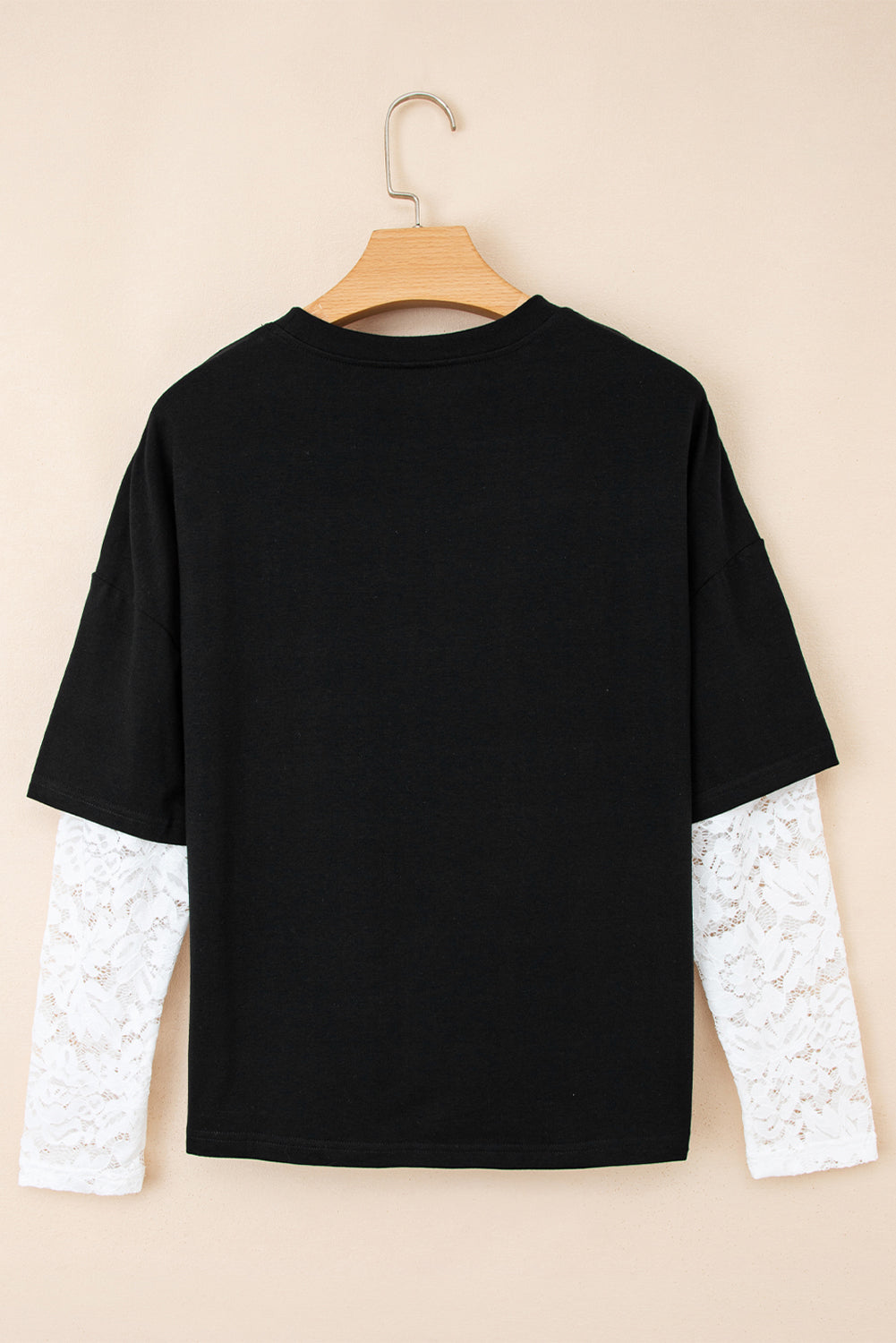lace long sleeve tee